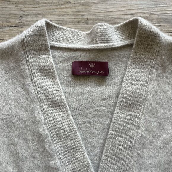 Heidekönigin Cardigan Medium Designer Wool Unique High End $198 Heidekonigin - Picture 4 of 6